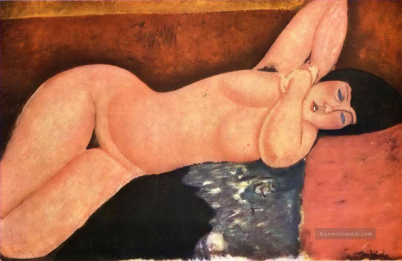 Akt Amedeo Modigliani liegend Ölgemälde